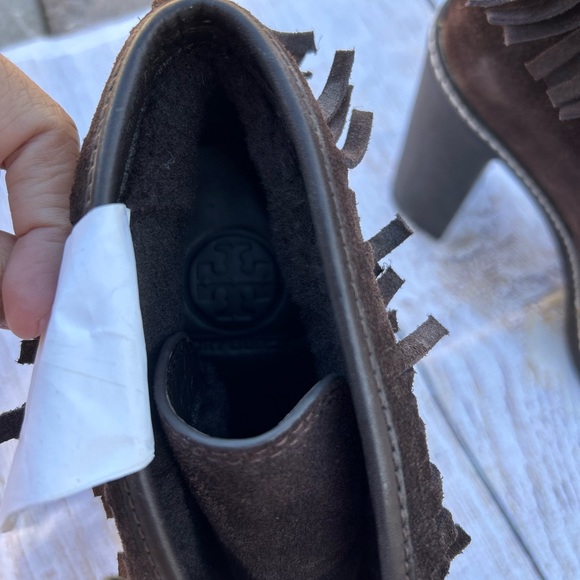 COPY - Tory Burch Hilary Suede Booties - Picture 7 of 12